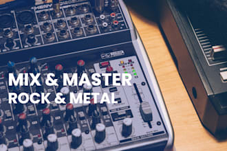 mix and master your rock and metal music