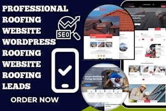 roofing website roofing services website roofing wordpress website roofing leads