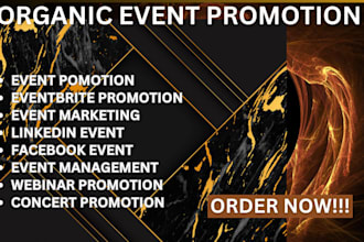 do targeted facebook event, linkedin event eventbrite to active audience