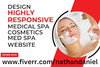 design medical spa website med spa website medspa cosmetics botox beauty website