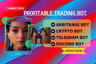 develop arbitrage trading bot crypto trading bot with python
