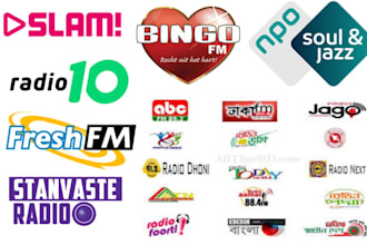 promote your music and advertise on best netherlands, bangladesh radio