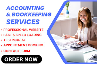 build responsive bookkeeping website accounting website bookkeeping leads