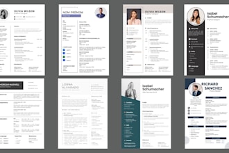 design a professional CV for you