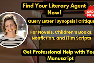 find literary agent critique query letter book proposal synopsis for movie scrip
