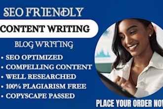 write high quality veterinary blog posts, dog training, and pet articles
