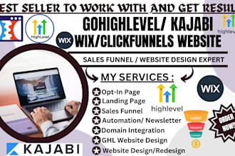 formulate gohighlevel sales funnel, go high level landing page, ghl website exp