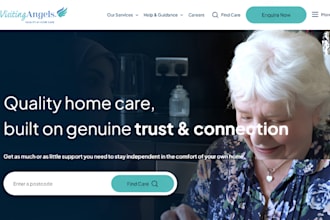 home care website home care leads home care logo senior care  elderly care leads