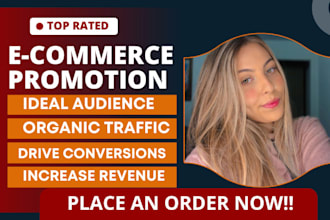 promote and advertise etsy shopify amazon to boost traffic and sales