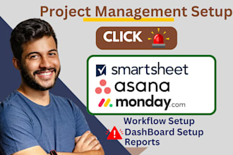 be smartsheet expert custom dashboard asana make monday com airtable automation