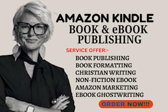 do amazon KDP book publishing book formatting  edit ebooks for amazon KDP