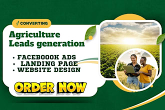 generate agriculture leads, farm equipment, agriculture finance leads