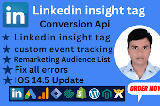 install linkedin insight tag and conversion API with GTM for precise tracking