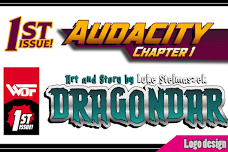 create professional logo design for your comic book