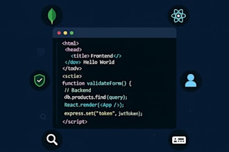 develop custom web applications as a mern stack developer