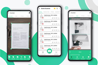 develop ai scanner app, document scanner app, receipt scanner app