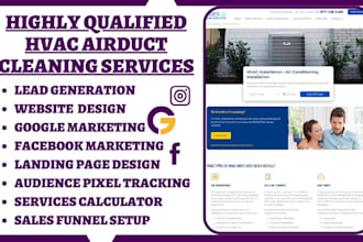 generate hvac leads hvac website hvac lead hvac landing page hvac website design