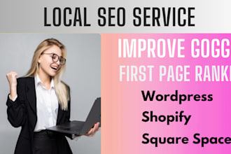provide goggle ranking local SEO optimization for website