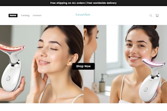 create shopify website design, shopify store design, shopify website redesign