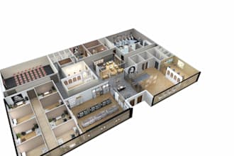 do architectural 3d modeling, 3d renderings in revit