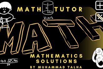 teach math calculus algebra statistics trigonometry matlab