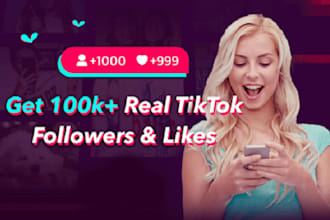 run tiktok ads, tik tok growth, organic promotion, monetization to gain follow