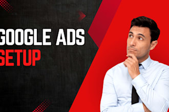 create and manage google ads account display search shopping