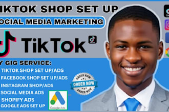 setup tiktok shop tiktok ads for shopify marketing promotion