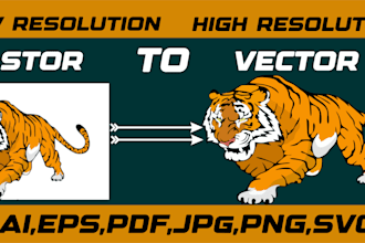 vector trace edit or enhance your existing logo or image