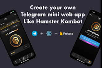 develop game bot, telegram bot, telegram mini game, discord bot, tapswap blum