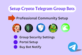 setup telegram crypto community bot