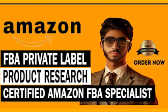 be your amazon fba privete label vitual assistant, product research