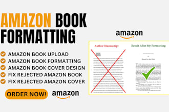 upload kdp book format books and write ebook for amazon kdp ingramspark and lulu