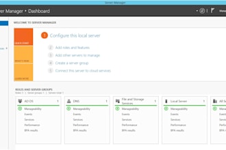 configure active directory and windows server administration