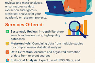 write systematic review and meta analysis using multiple tools