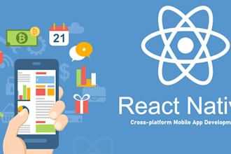 develop a cross platform app using react native