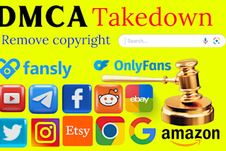 send dmca takedown notice onlyfans,telegram,reddit, instagram,google,tiktok,fb