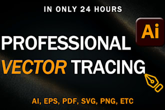 convert logo to vector, vectorize image, vector tracing