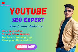 be the best youtube seo expert for organic channel growth