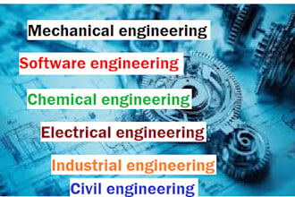 do mechanical, software, chemical, electrical, civil, industrial engineering