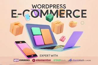 develop ecommerce online store with wordpress