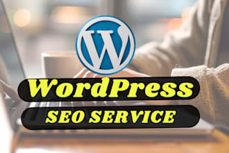 do expert on page and technical SEO optimization for wordpress site