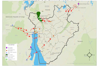 prepare urban planning reports and gis analysis reports