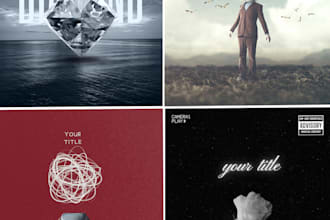 make stunning album cover art, single cover art