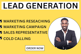provide organic lead generation and email list building sales representative