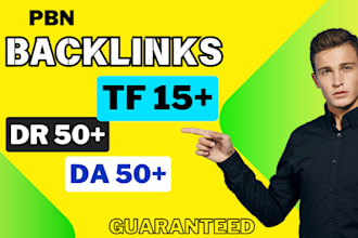 build high dr da tf dofollow backlinks