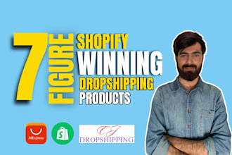 hunt shopify winning product, shopify dropshipping product research
