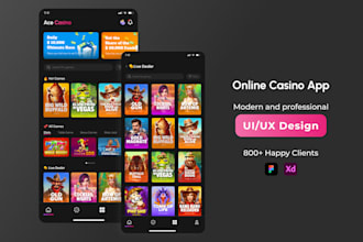 build an advanced gaming app or website with slots, poker, and live dealer