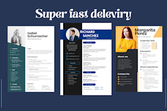 make professional CV resume maker design create build write sales UK update
