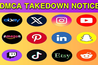 takedown harassing defaming content from google,reddit,tiktok,ig,fb,yt,x by dmca